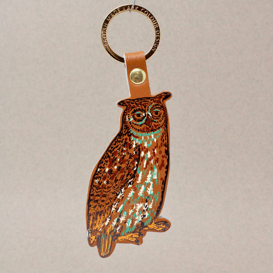 Nocturnal Owl Key Ring