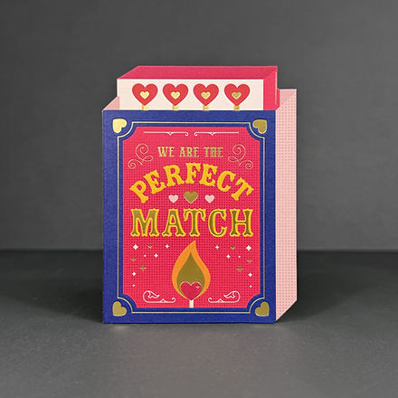 Perfect Match - Greeting Card