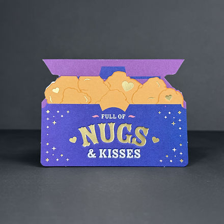 Nugs - Die Cut Greeting Card