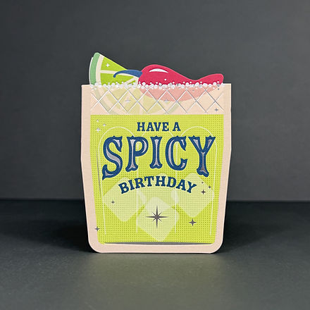 Spicy Margarita - Greeting Card