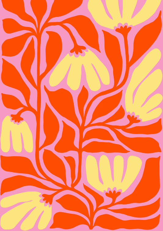 Colourful Flower print