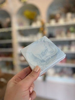Handmade Jesmonite Soap Dish - Square