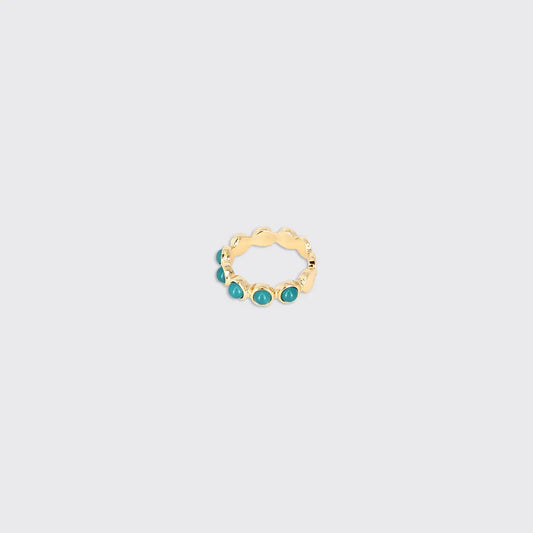 Moonstone Ring- Teal
