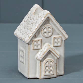 Ceramic House Candle Holder
