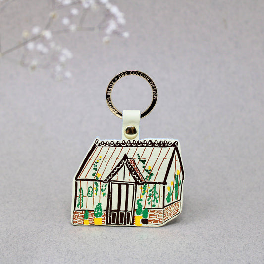 Greenhouse Key Ring