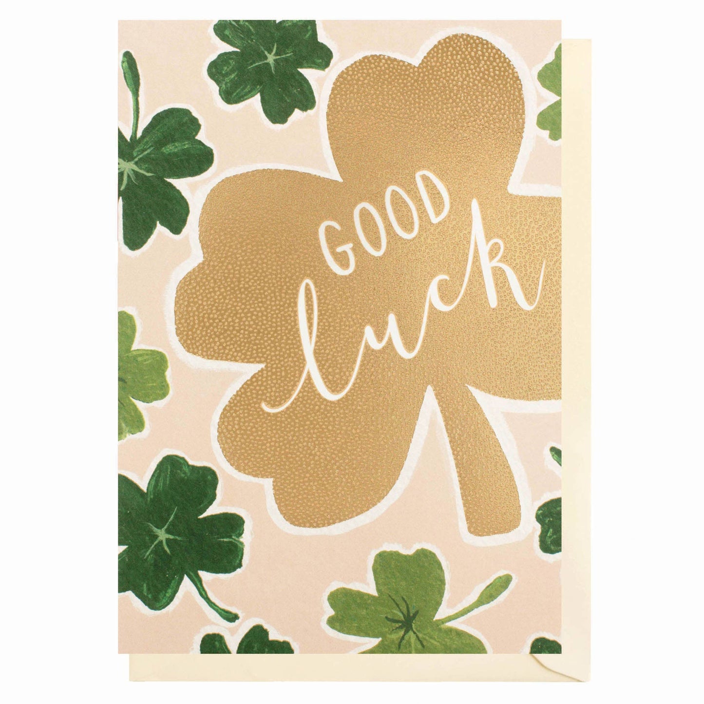 Good Luck Clover | Best Of Luck Card