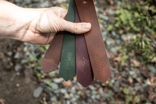 Leather Bookmarks