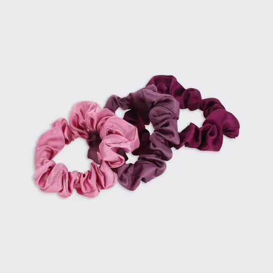 Trinity Set of 3 Scrunchies - Berry