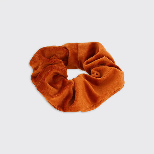 Velvet Scrunchie - Rust