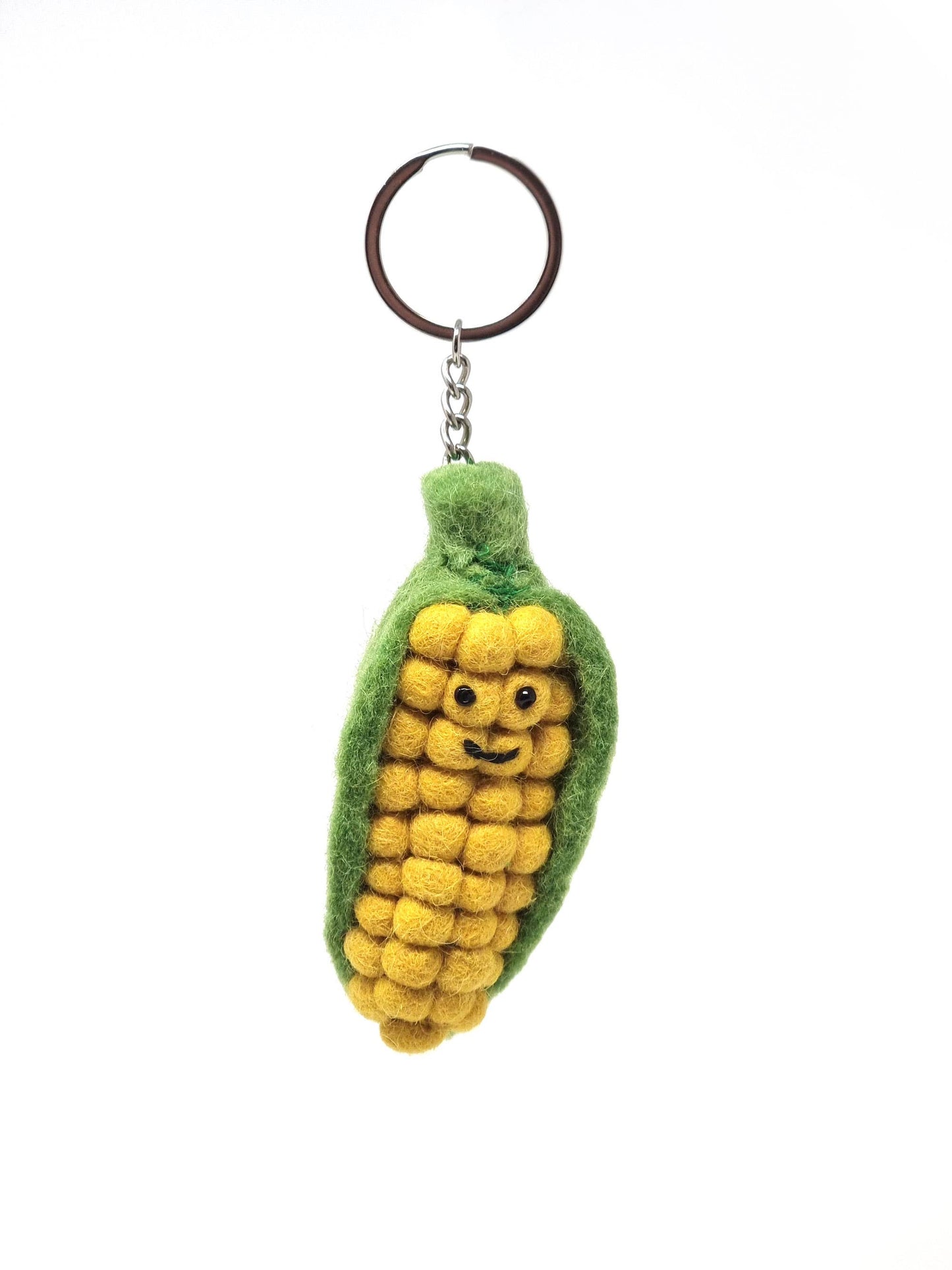 Felt Keychain - Sweetcorn Felt Keyring