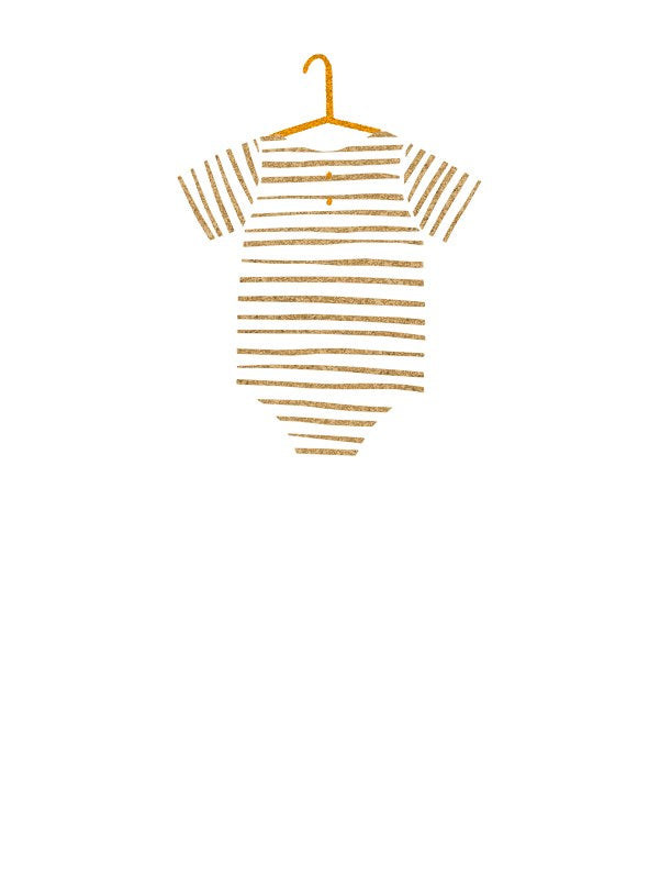 Baby Grow | Small Greetings Card