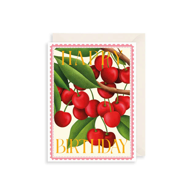 Cherries | Small Birthday Card