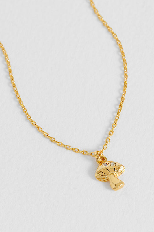 Mushroom Necklace
