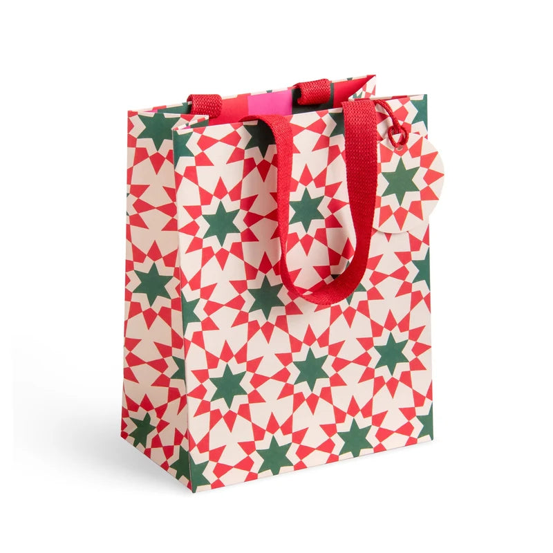 Geo Stars, Medium Gift Bag
