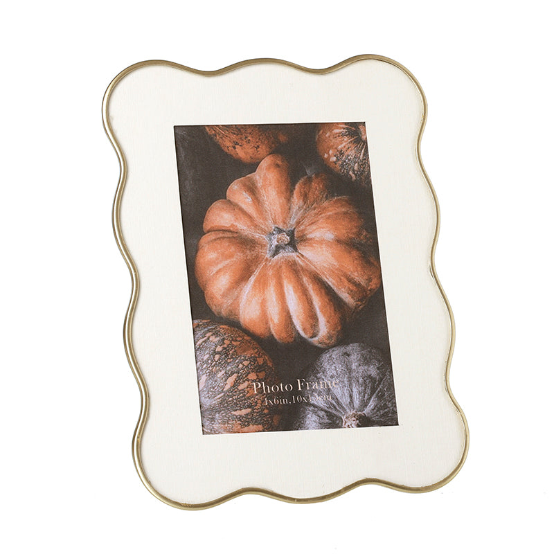 Metal Gold Edge Photo Frame