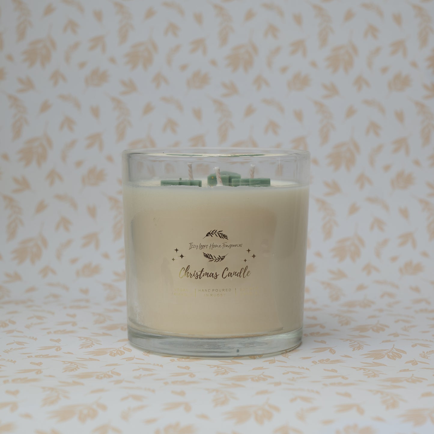 Personalised Christmas Candle