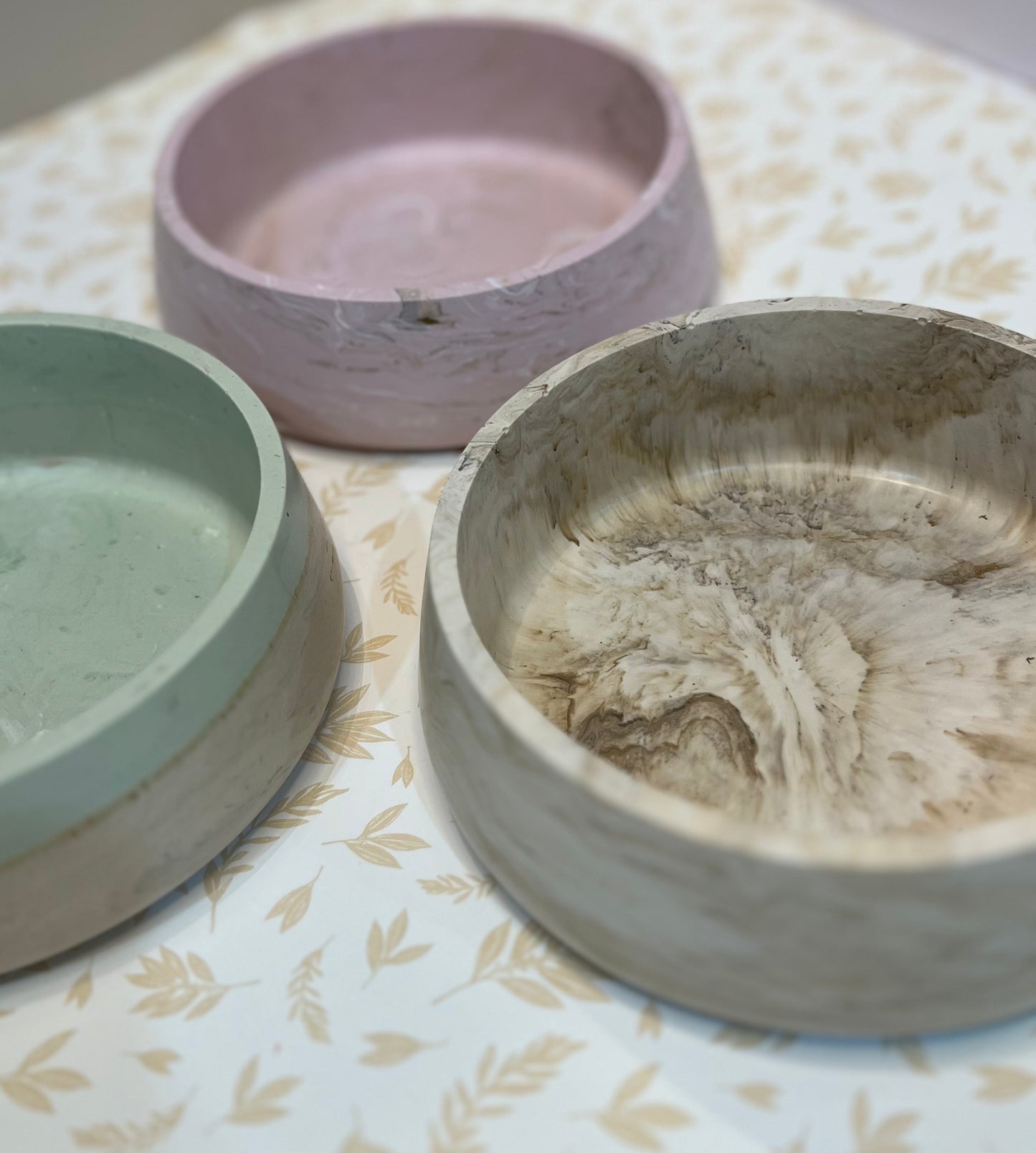Handmade Jesmonite Bowl