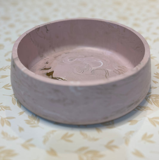 Handmade Jesmonite Bowl