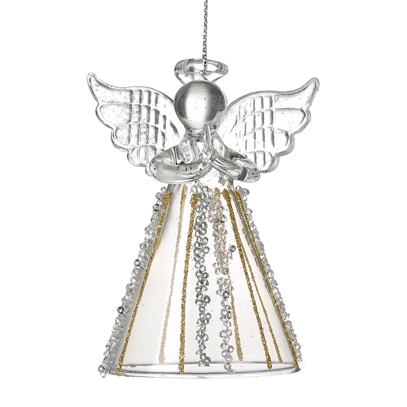 Glass Hanging Angel