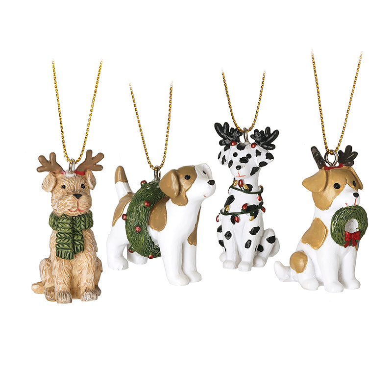 Christmas Hanging Dogs