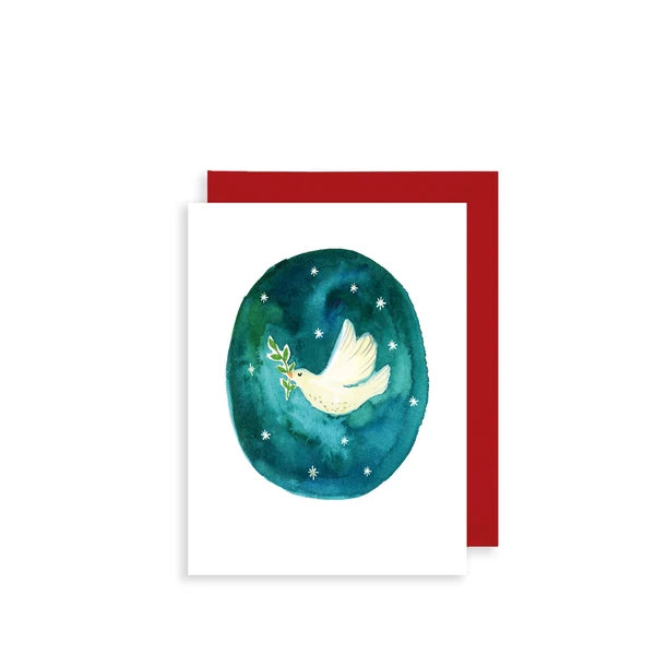 Dove Bijou Mini Christmas Card