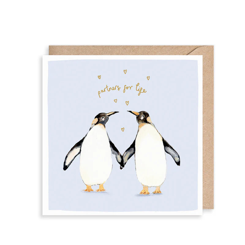 Penguins Partners for Life Card