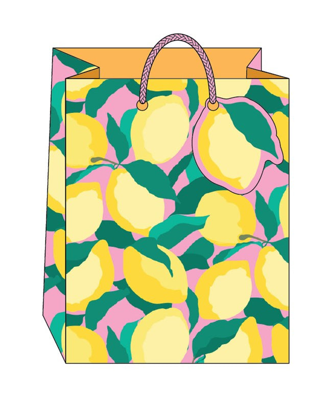 Lemons Medium Bag