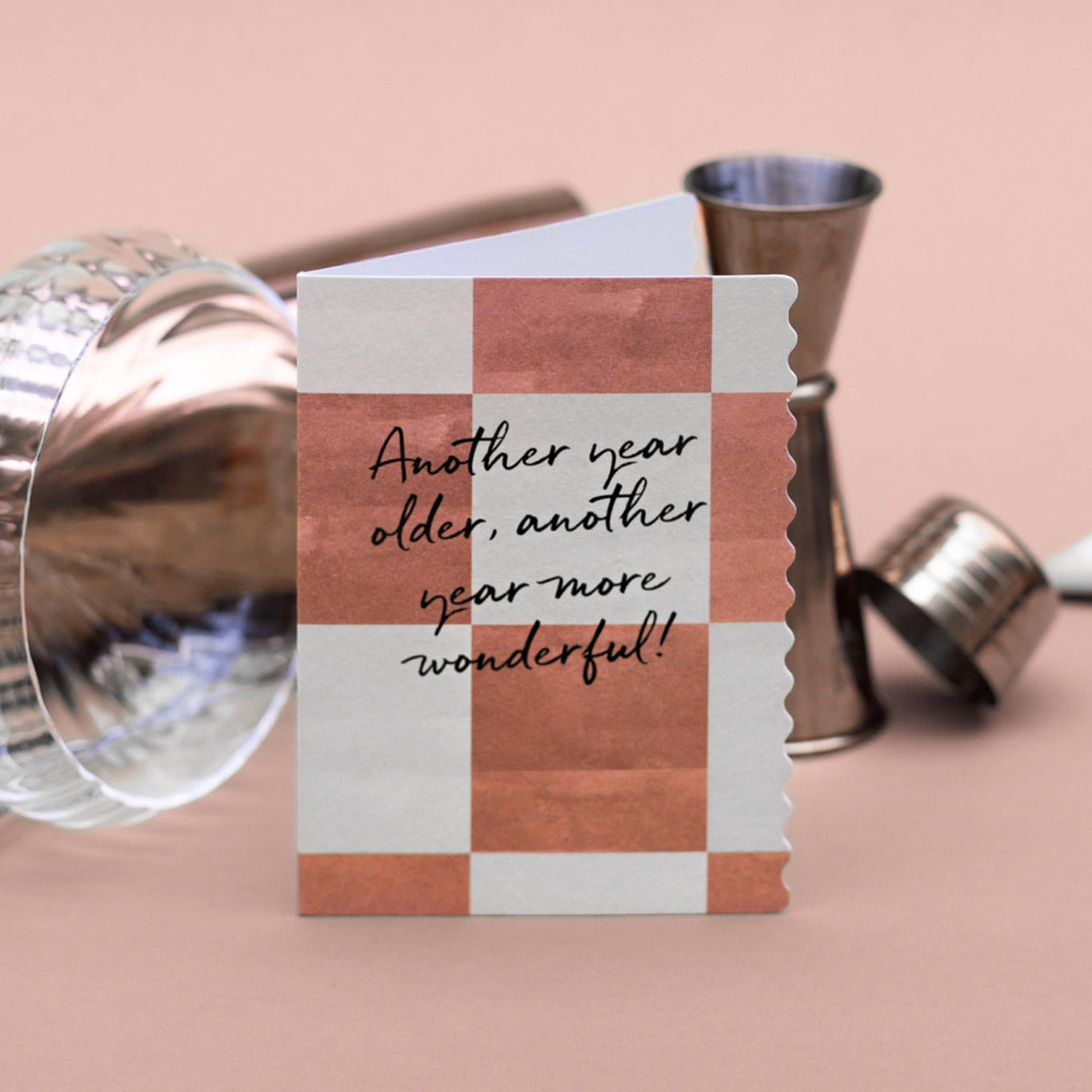 Another Year Older (Paloma Checkerboard) Card
