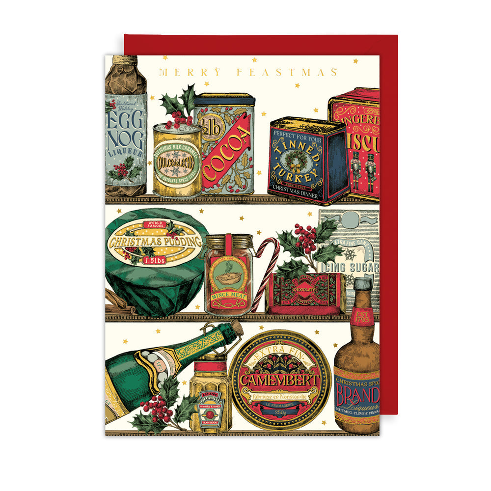 TINNED GOODS PENNY LANE XMAS CARD