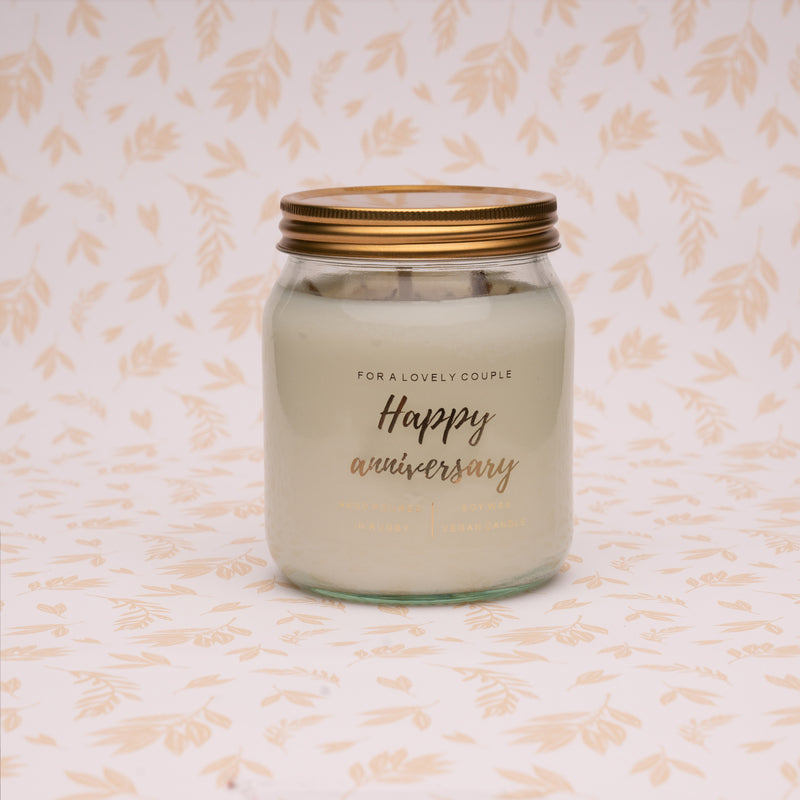 Personalised Honey Jar Candle – Add Your Own Message