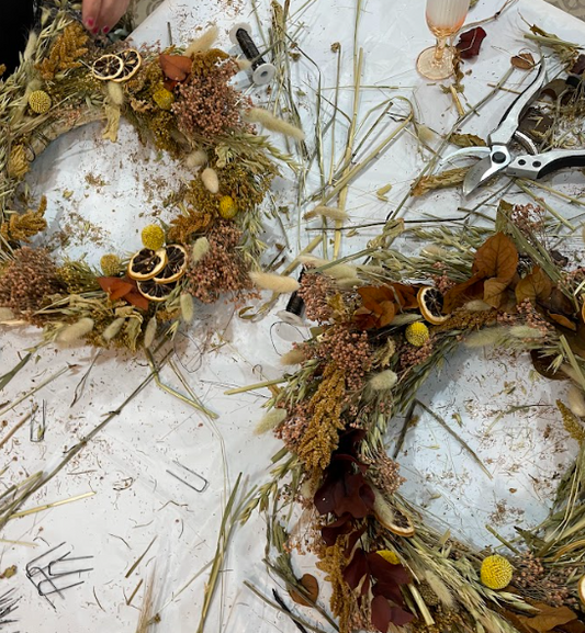 Spring Wreath Making Workshop with Afternoon Tea