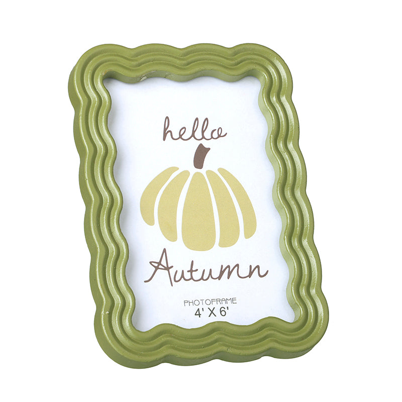 Hello Autumn Green Picture Frame