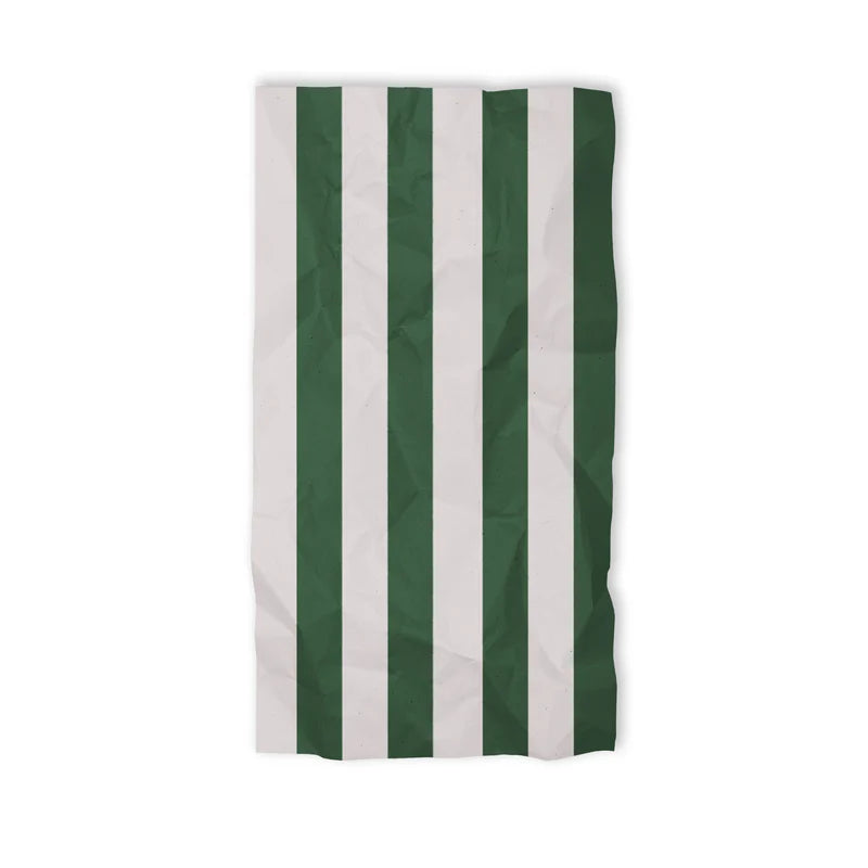Green Stripe Tissue Paper