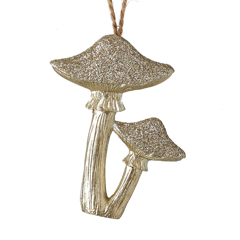 Gold Hanging Mushrooms
