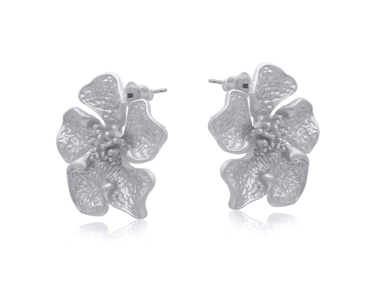LOLA MATTE METAL EARRINGS
