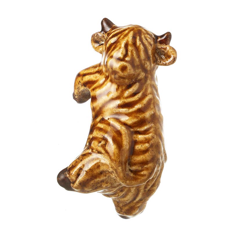 Every Day -HIGHLAND COW CERAMIC POT HANGERx