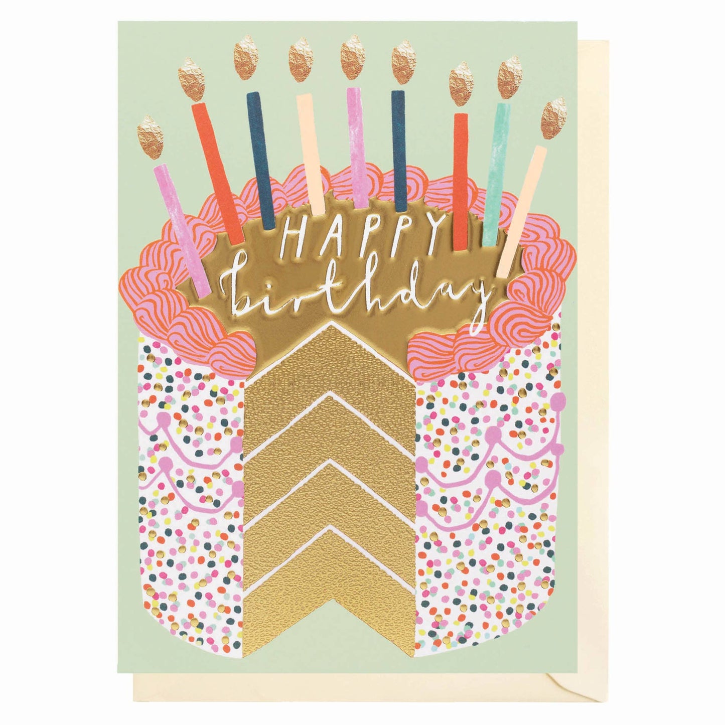 Happy Birthday Cake Slice | Female Birthday Card