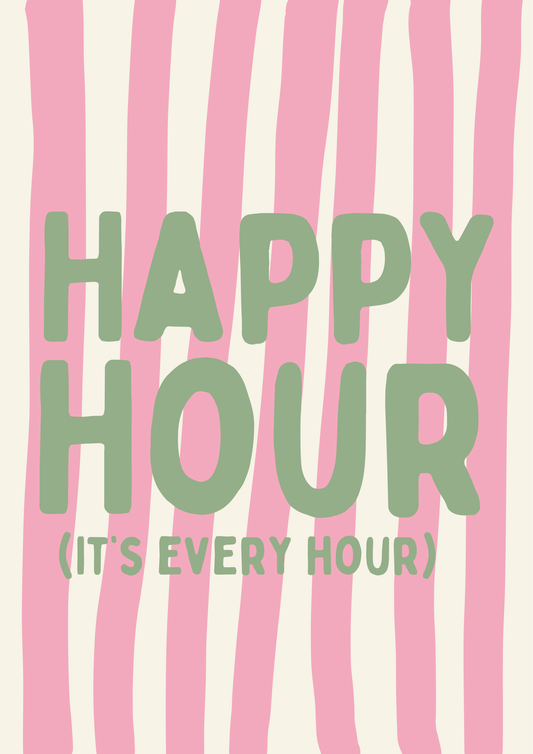 Happy Hour Print