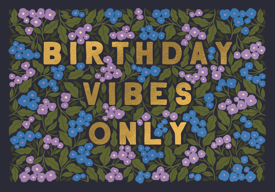 Little Wonders Birthday Vibes Only