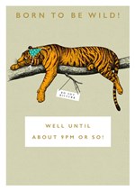 Born to be wild! Birthday card