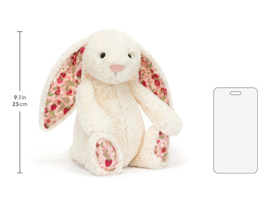 Blossom Beige Bunny original 'Petal' jellycat