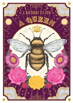 Birthday Fit for a Queen Card
