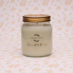 Seaweed & Juniper Honey Jar candle
