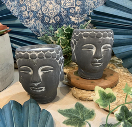 Budha potted citronella candle
