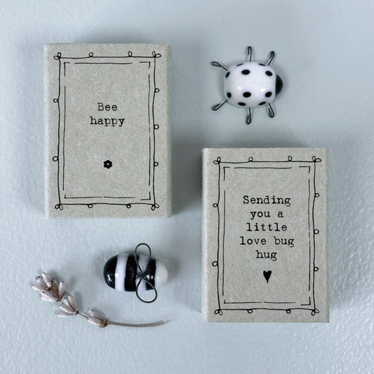 Love Bug Hug Matchbox Token