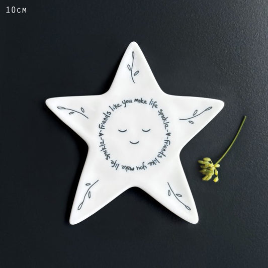 Star coaster-Friends like you make life sparkle