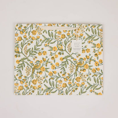 Hand Block Printed Gift Bags (Large) - Sunshine Refresh