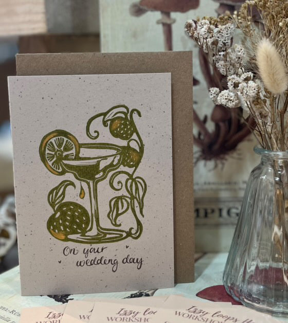 Handprinted Greetings Cards