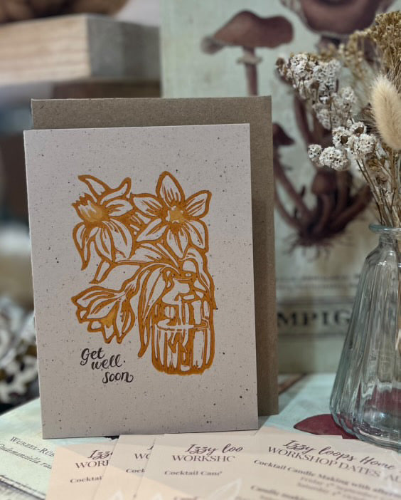 Handprinted Greetings Cards