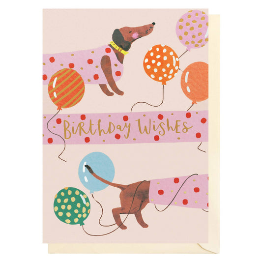Birthday Dachshund | Female Birthday Card | Animal Cards